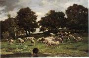 unknow artist Sheep 156 France oil painting artist